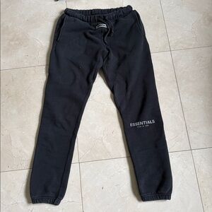 Essentials Kids Black Sweatpants -